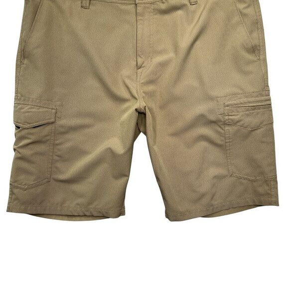 Volcom Men's Size 38 Tan 4 Way Stretch Surf & Turf Athletic Cargo Shorts - Picture 4 of 13